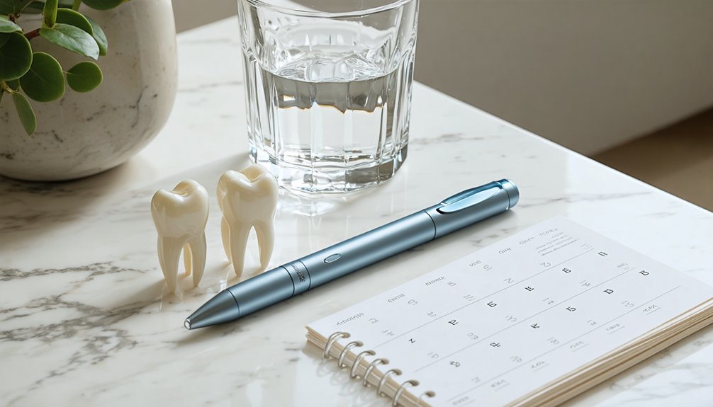 whitening pen results timeline