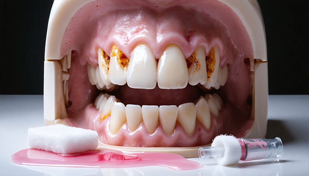 whitening risks gum health