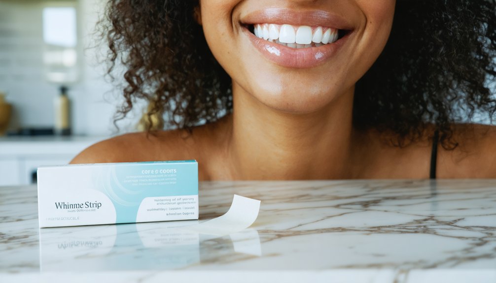 whitening strips for stains