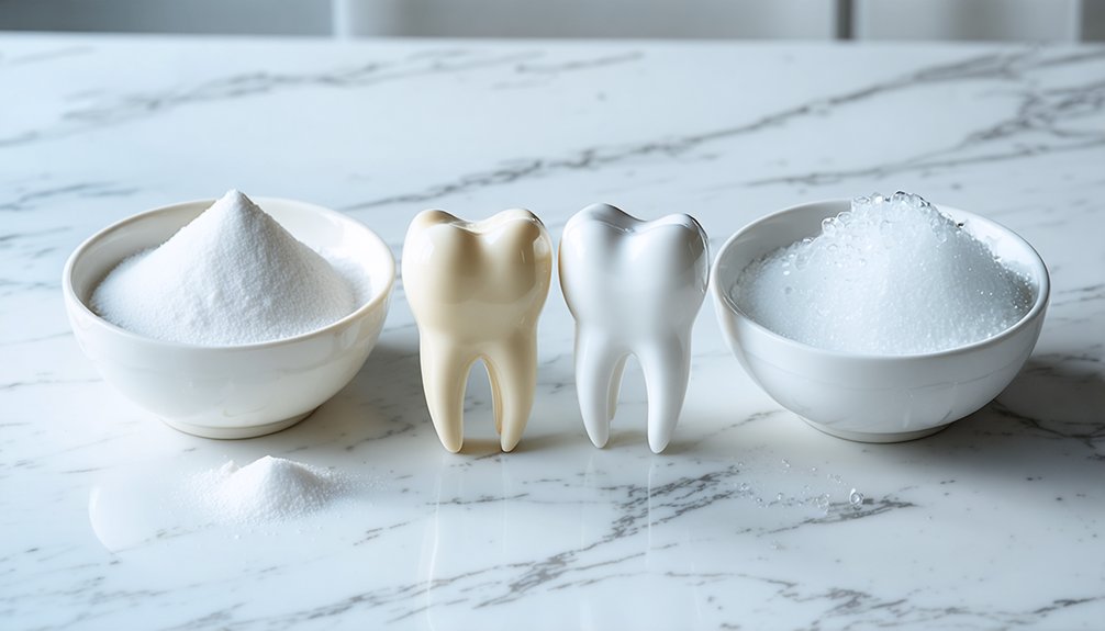 baking soda versus hydrogen peroxide