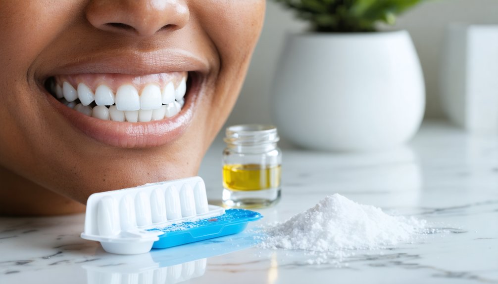 brighten dark tooth spots