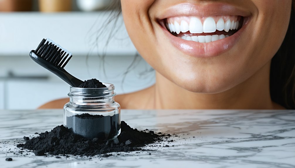 charcoal whitening for teeth