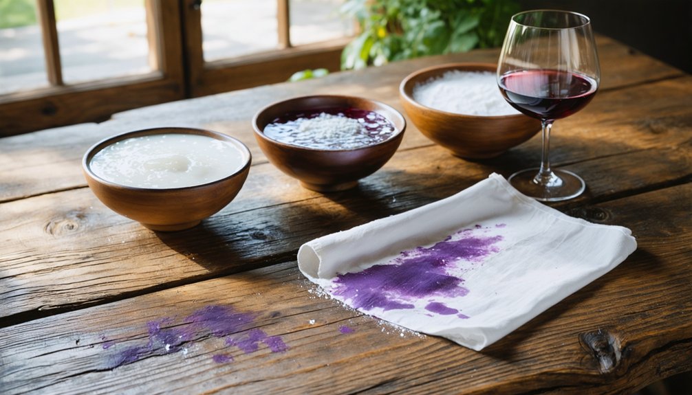 effective wine stain removers