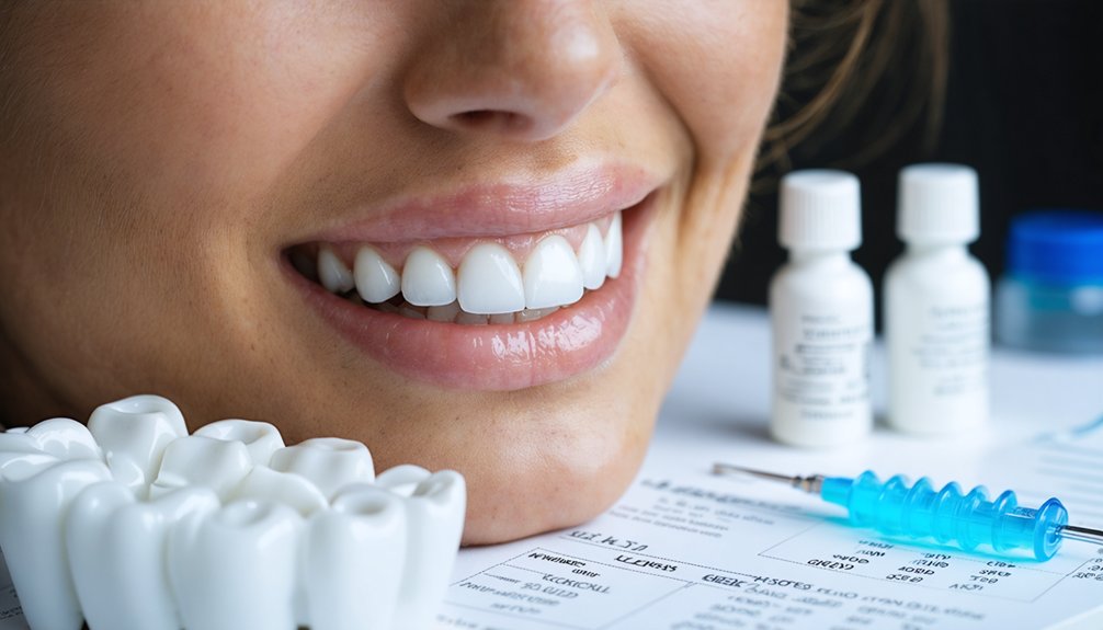 gentle whitening for crowns