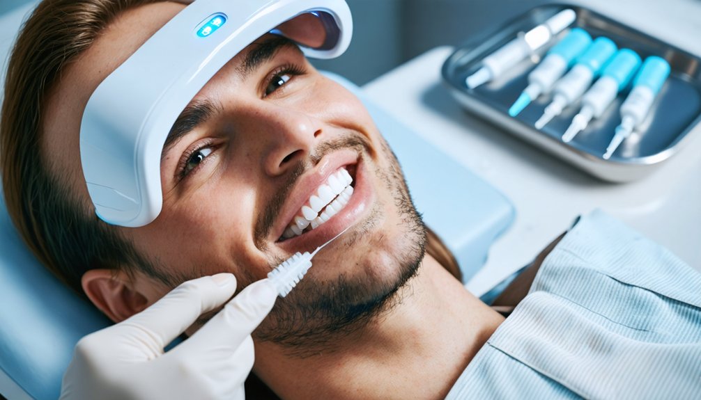 immediate teeth whitening results