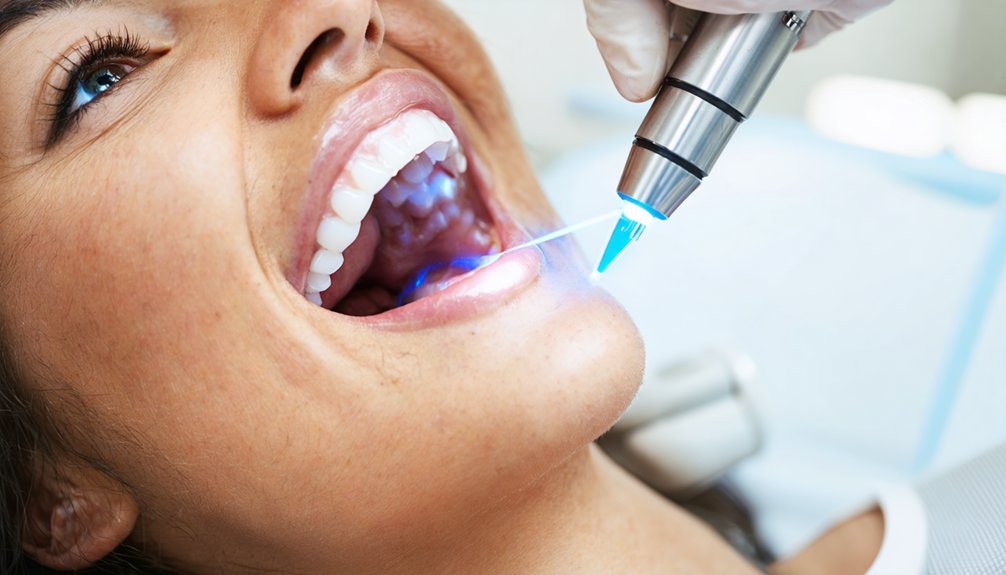 laser teeth whitening benefits