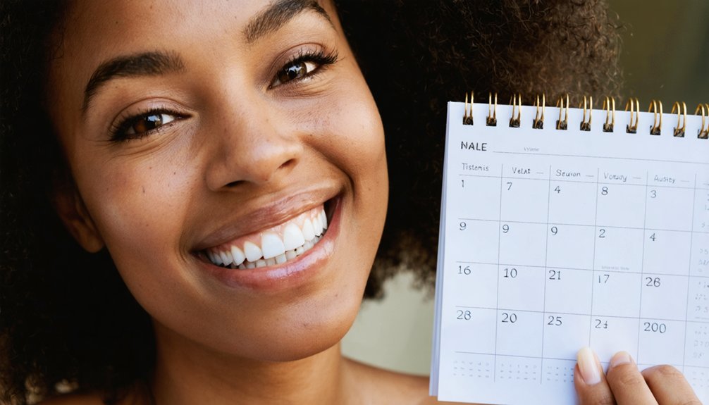 long lasting whitening results