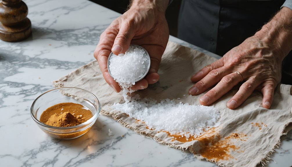neutralize iodine stains safely
