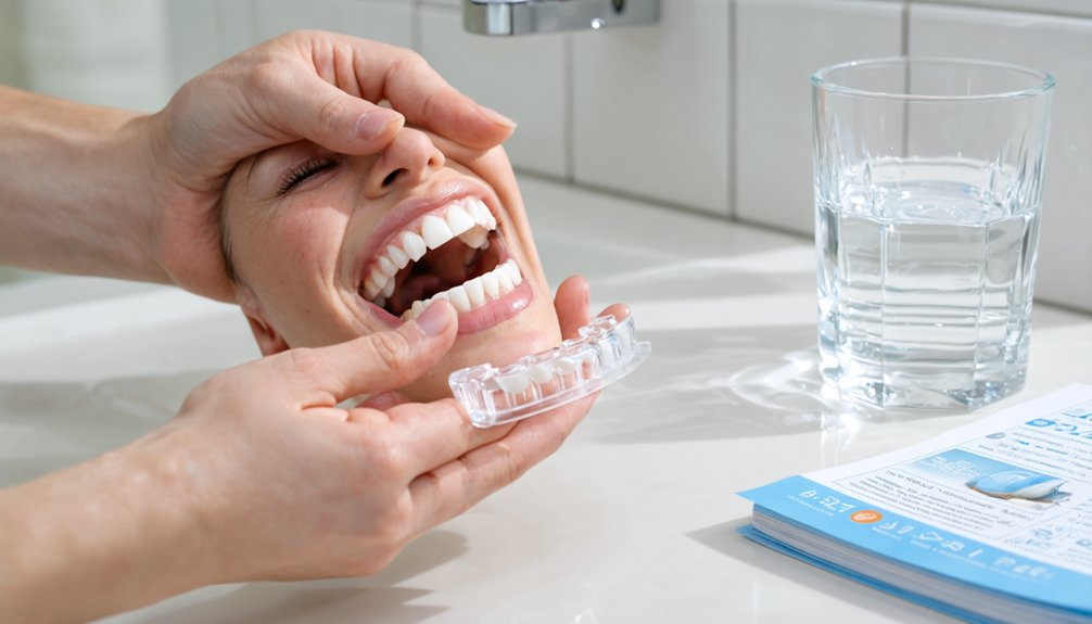 safe at home teeth whitening