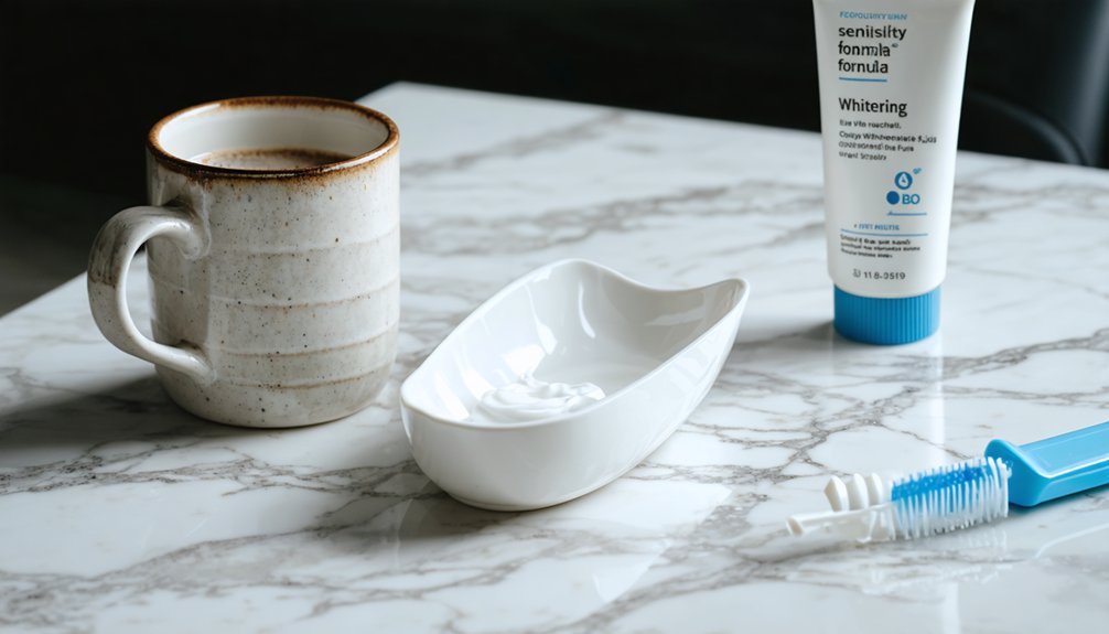 sensitive teeth gradual whitening