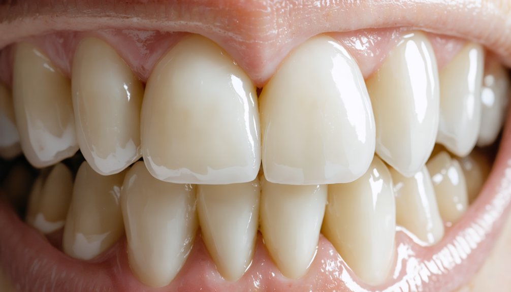 shade mismatch after whitening