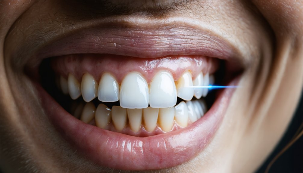 targeted laser stain removal