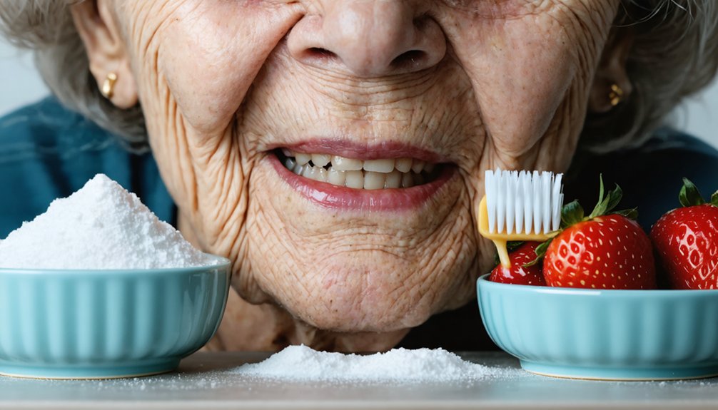 aging teeth stains removal