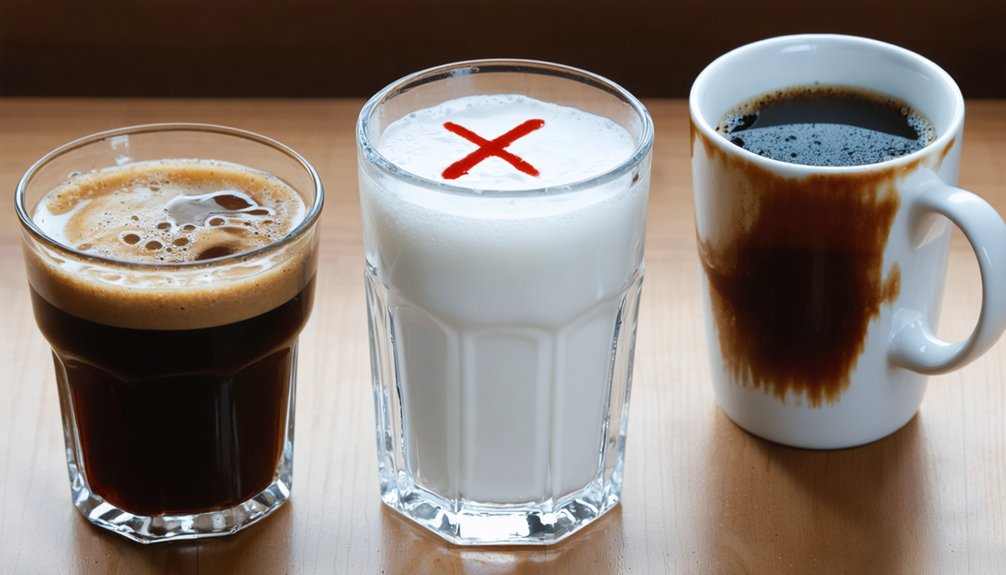 avoid coffee and tea