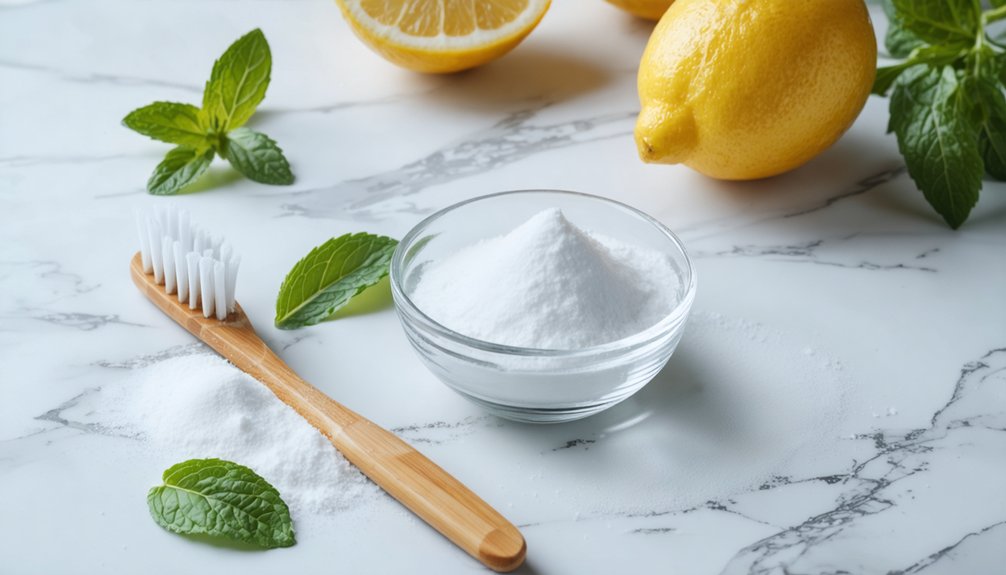 baking soda enhances whitening