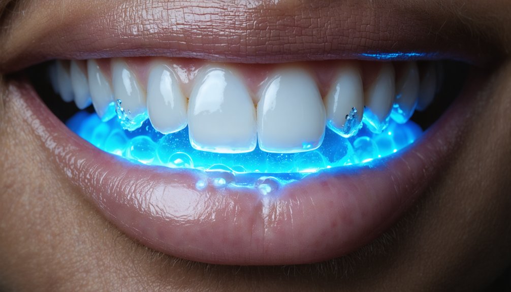 blue light whitening technology