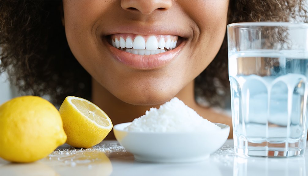 brightening sensitive tooth enamel