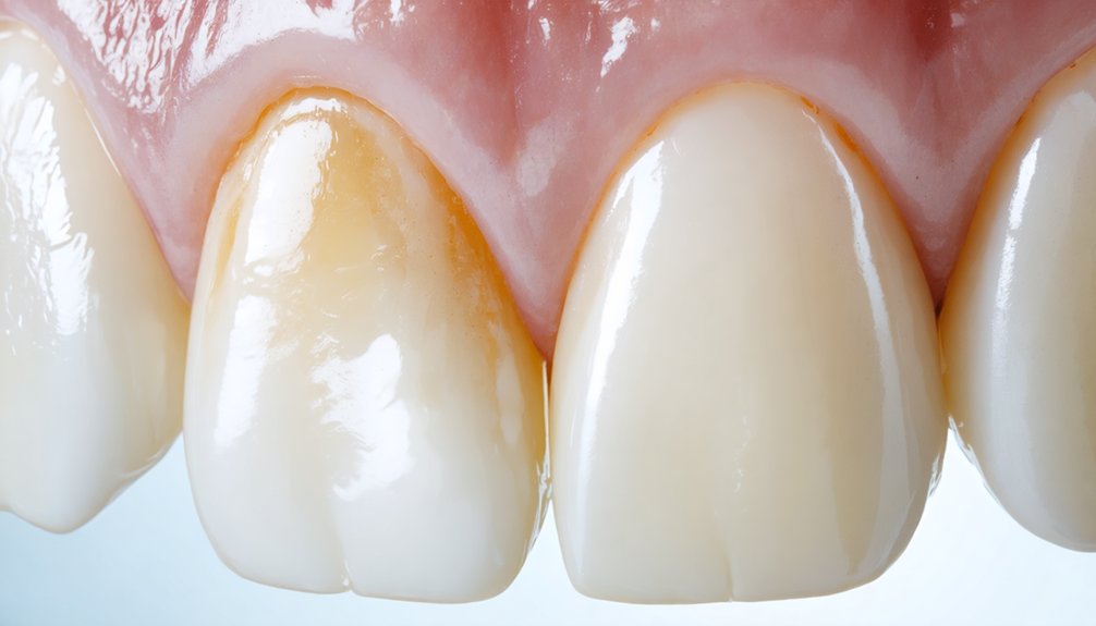 composite bonding color shift
