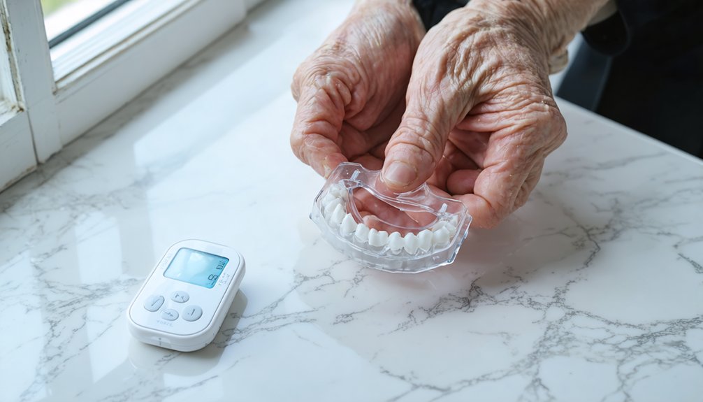 consistent whitening tray usage