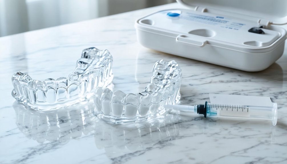 custom tray whitening treatment