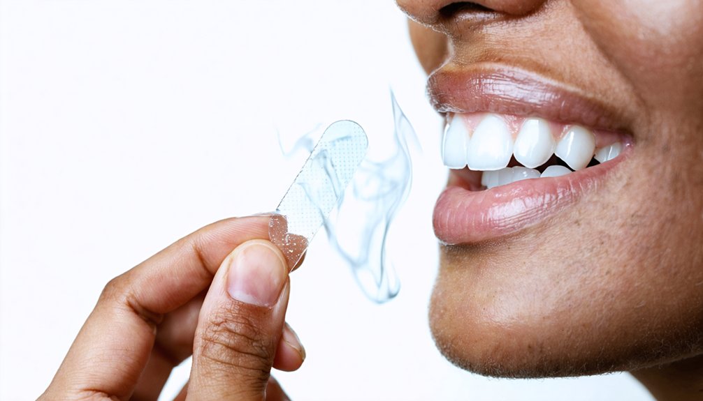 evaluate whitening strip effectiveness