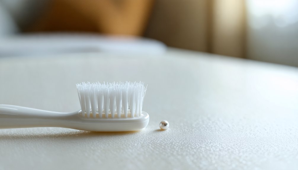 gentle brushing for enamel