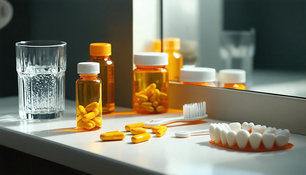 medications causing tooth discoloration