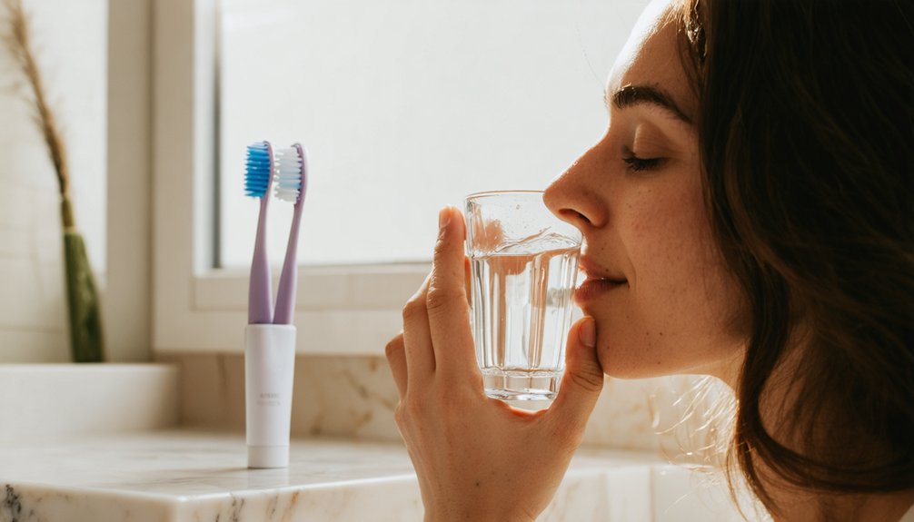 minimize post whitening sensitivity