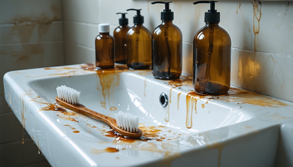 persistent medication stain challenges