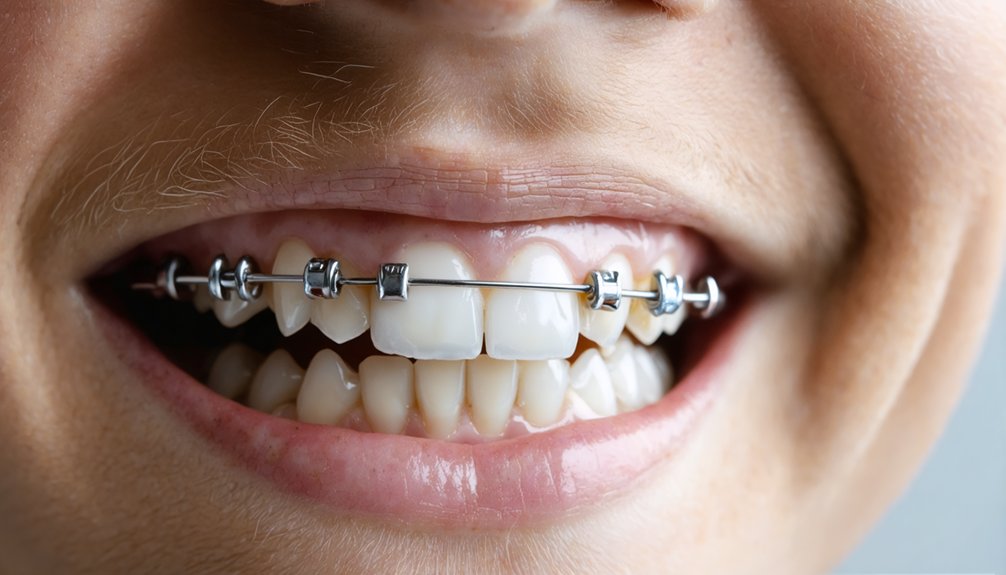 plaque buildup causes discoloration
