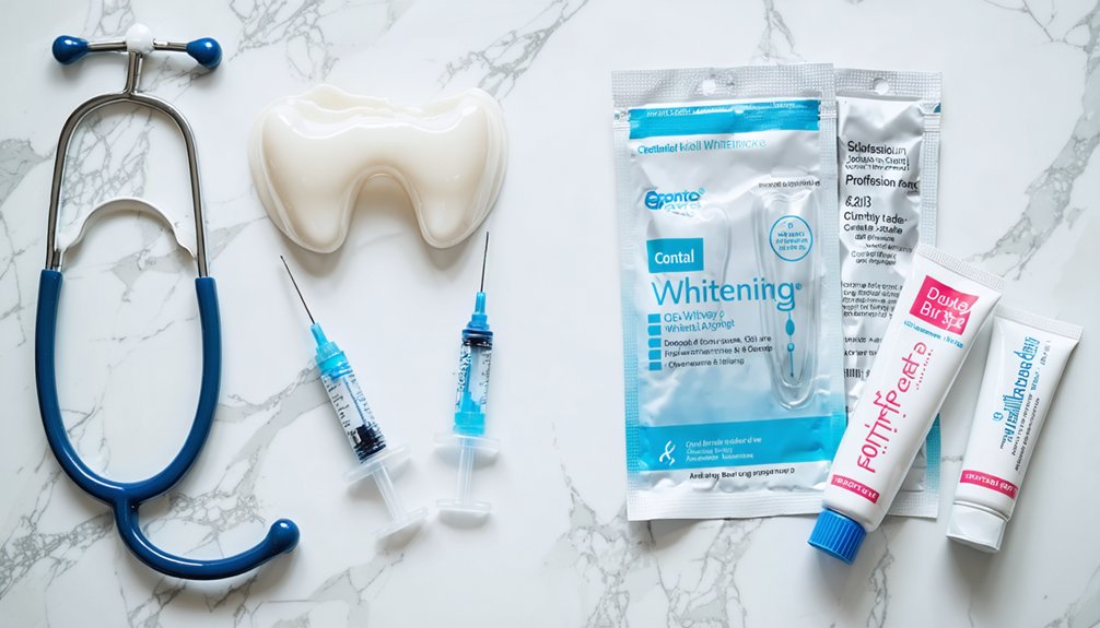 professional vs otc whitening