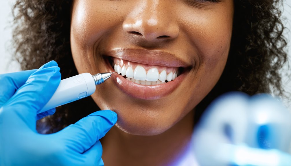 professional whitening results duration