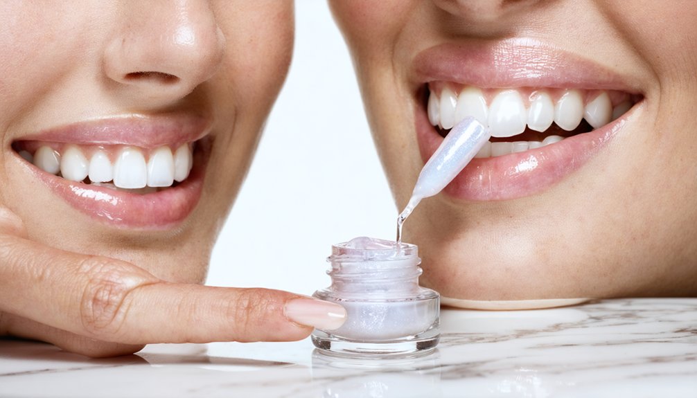 rapid whitening results achieved