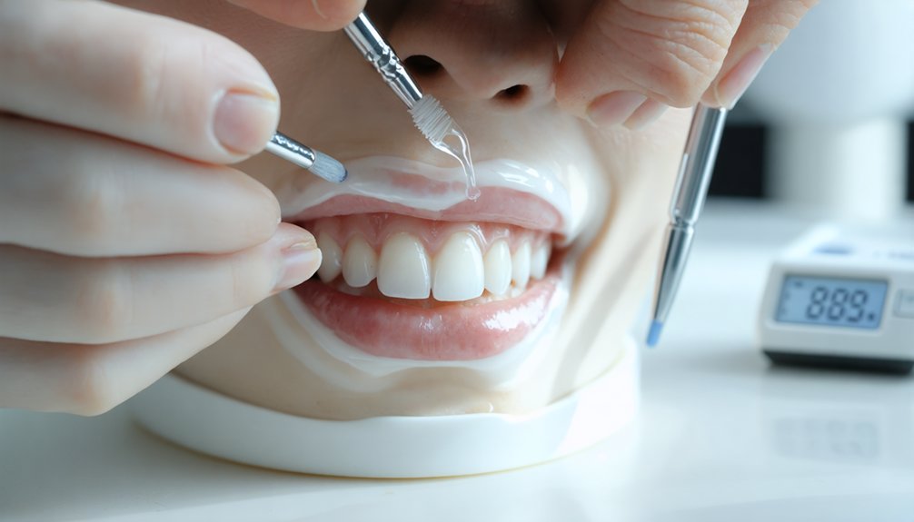 safe whitening gel usage
