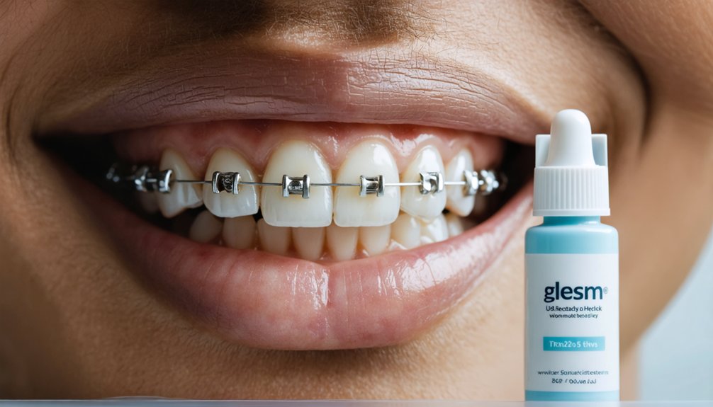 whitening strips ineffective with braces