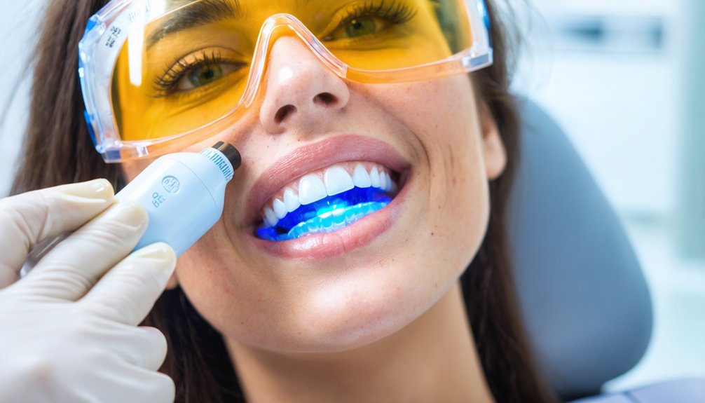 accelerated whitening through technology