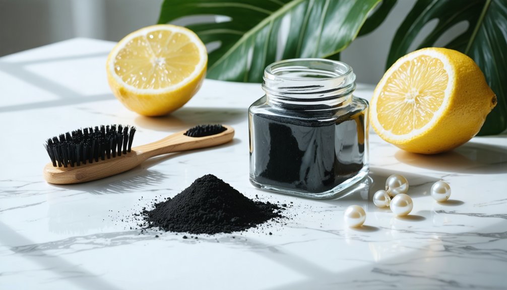 activated charcoal teeth whitening