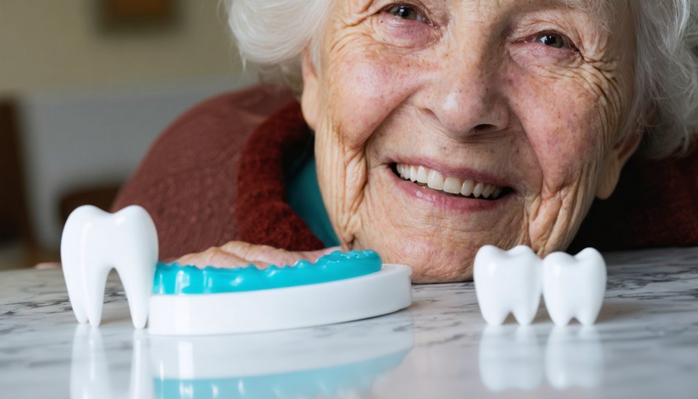 aging teeth whitening options