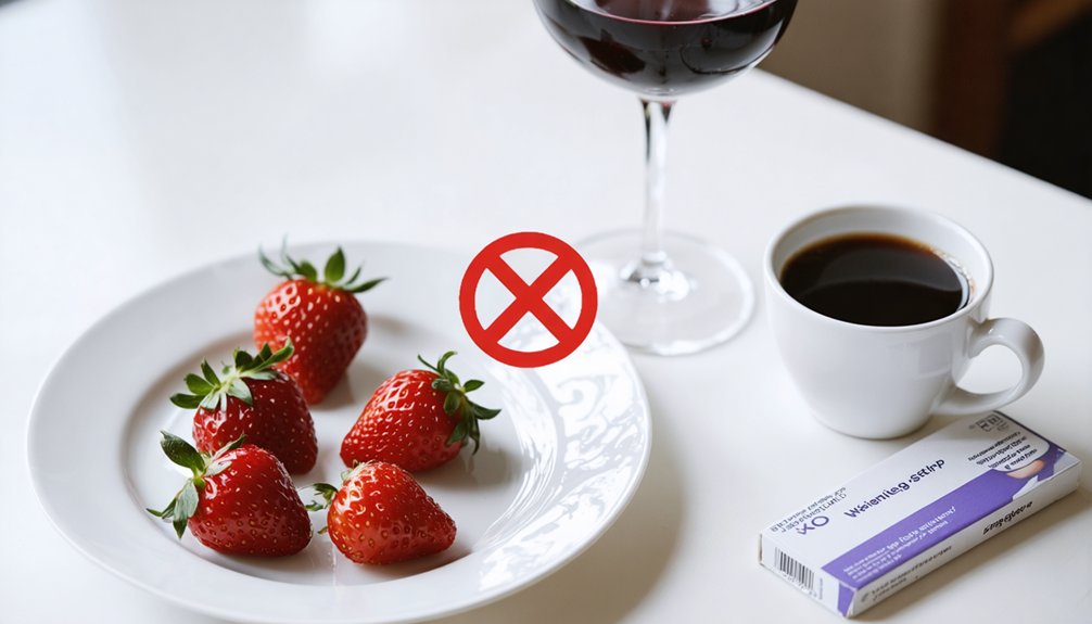 avoid cold and acidic foods