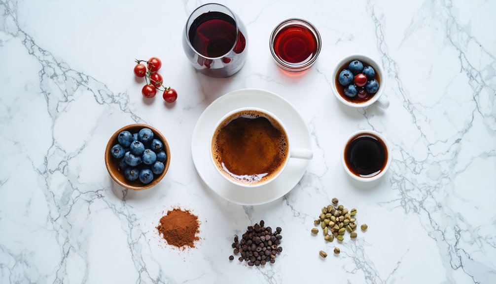 avoid staining foods and drinks