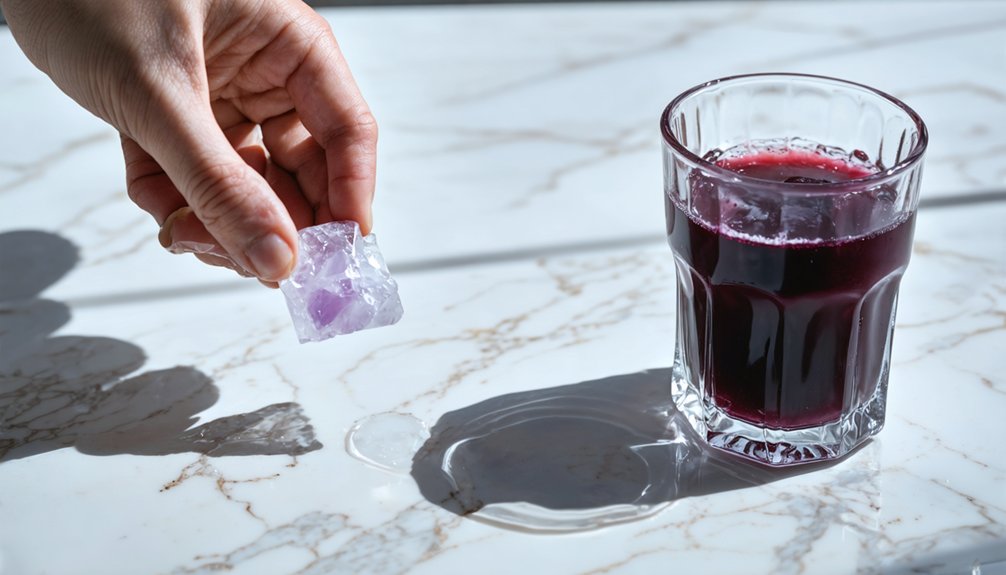 chew xylitol gum after drinking