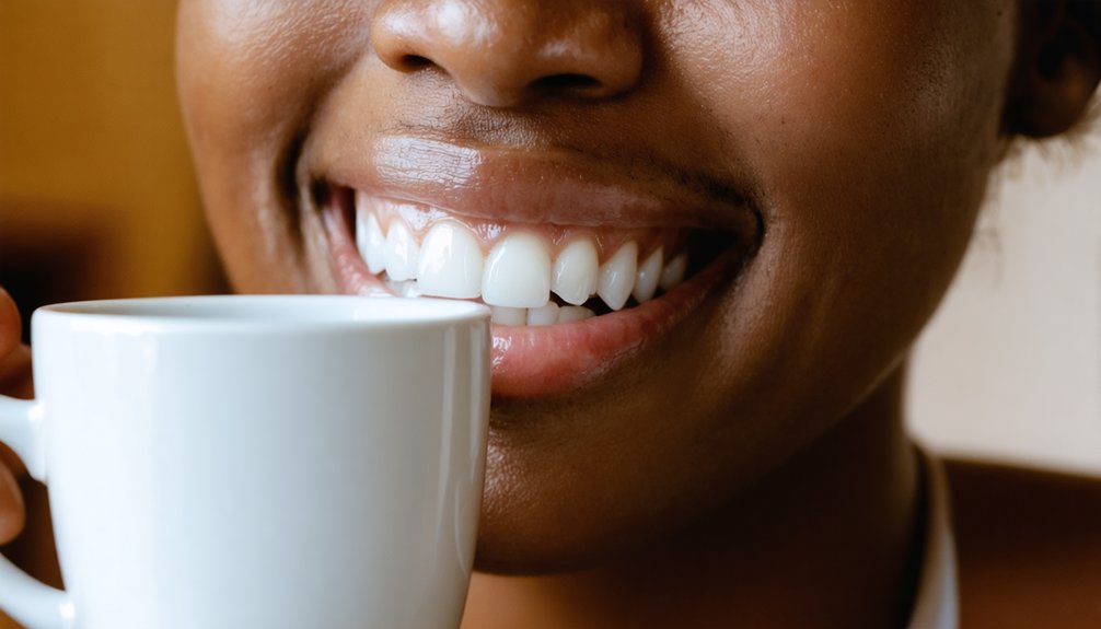 coffee stain teeth whitening