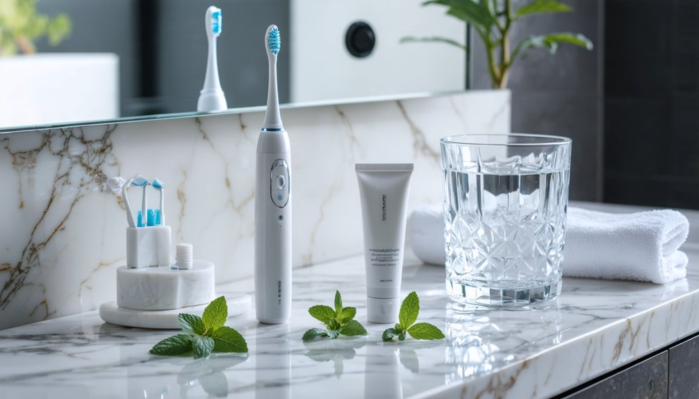consistent oral hygiene practices