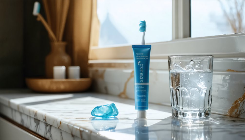 desensitizing toothpaste protection routine