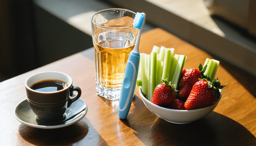 dilute coffee use straw