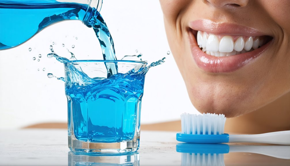 enhance smile with mouthwash
