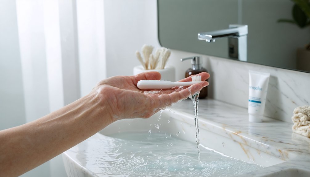 gentle delayed fluoride rinse