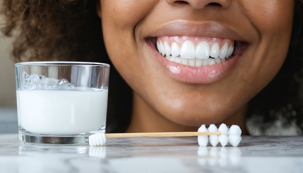 hydrogen peroxide removes medication stains
