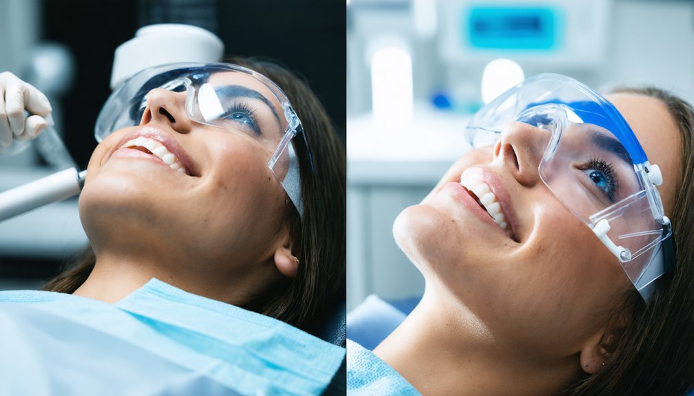 in office vs home whitening