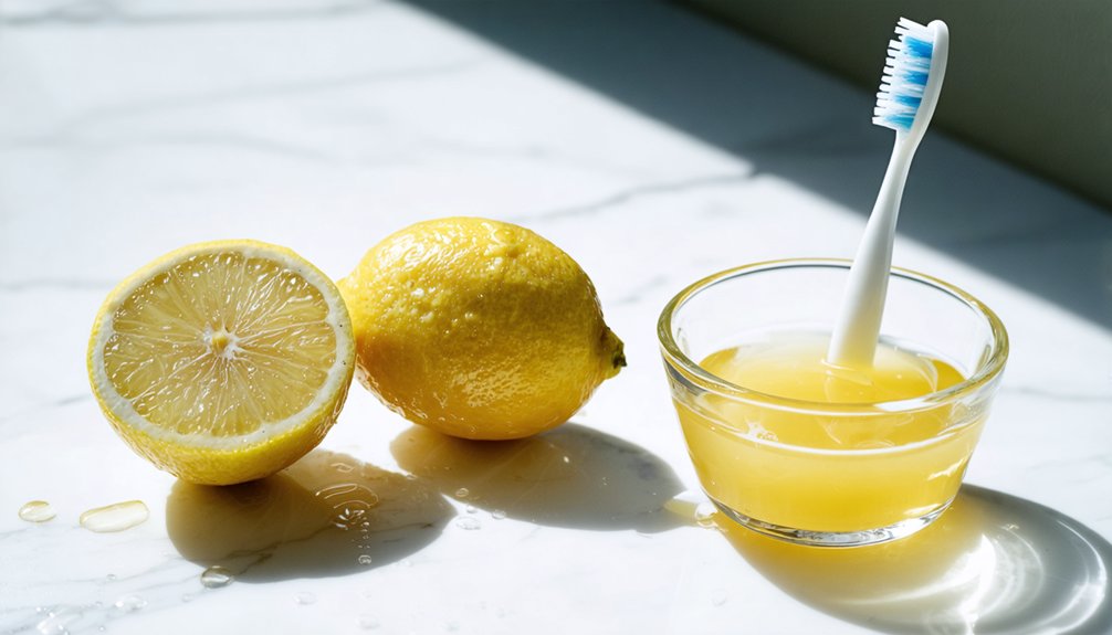 lemon juice whitening tips